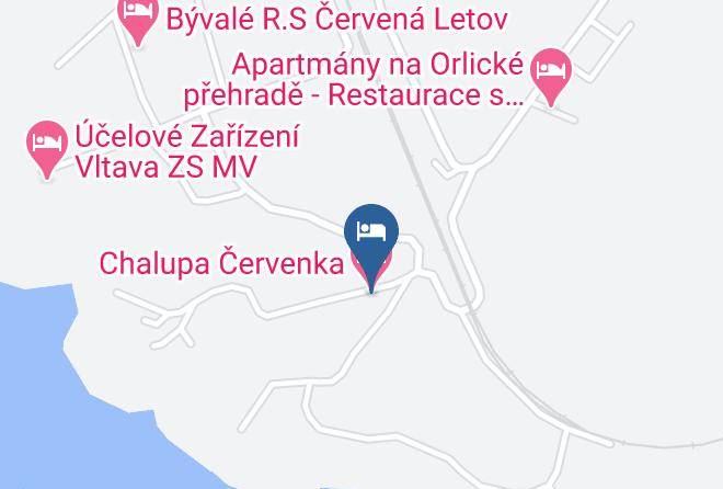Chalupa Cervenka Map