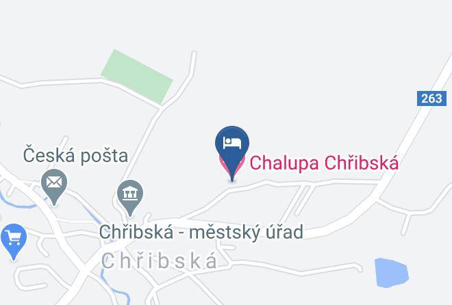 Decin - Chalupa Chribska Maps