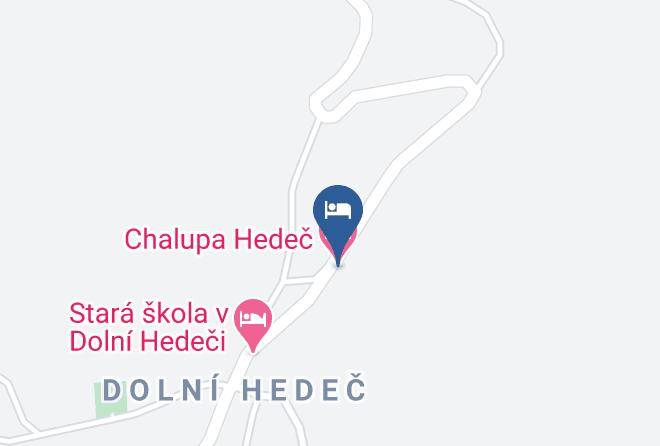 Usti Nad Orlici - Chalupa Hedec Maps