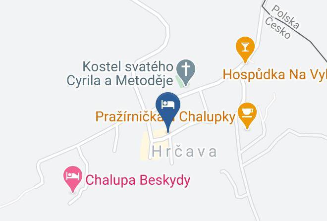 Chalupa Hrcava Map
