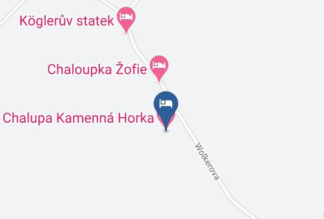 Decin - Chalupa Kamenna Horka Maps