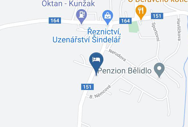 Jindrichuv Hradec - Chalupa Kunzak Maps