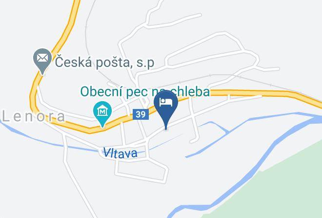 Prachatice - Chalupa Lenora Maps