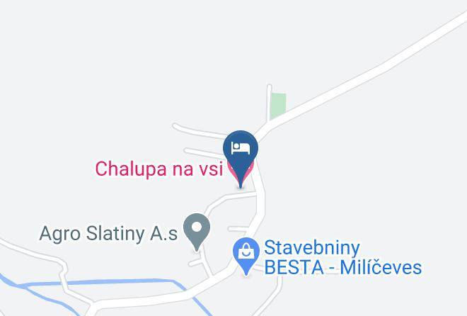 Jicin - Chalupa Na Vsi Maps
