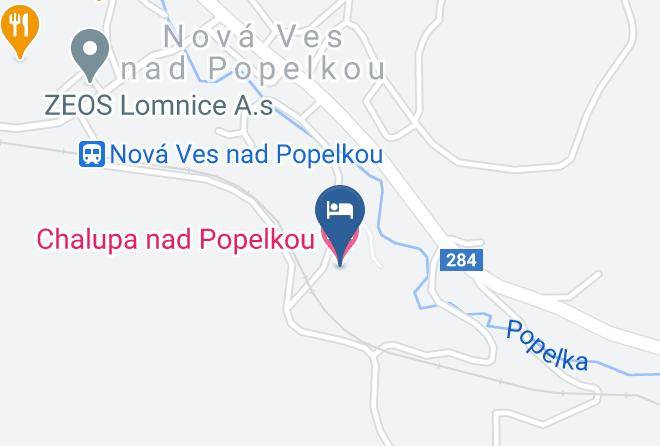 Semily - Chalupa Nad Popelkou Maps