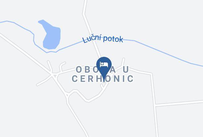 Pisek - Chalupa Obora Maps