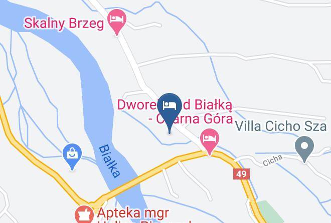 Tatrzanski - Chalupa Pod Brzyzkiym Maps