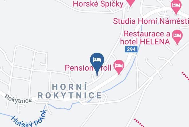 Semily - Chalupa Pod Lysou Rokytnice Nad Jizerou Maps