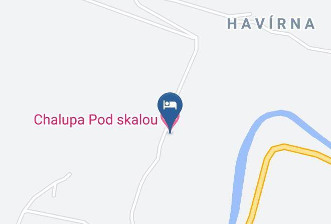 Semily - Chalupa Pod Skalou Maps