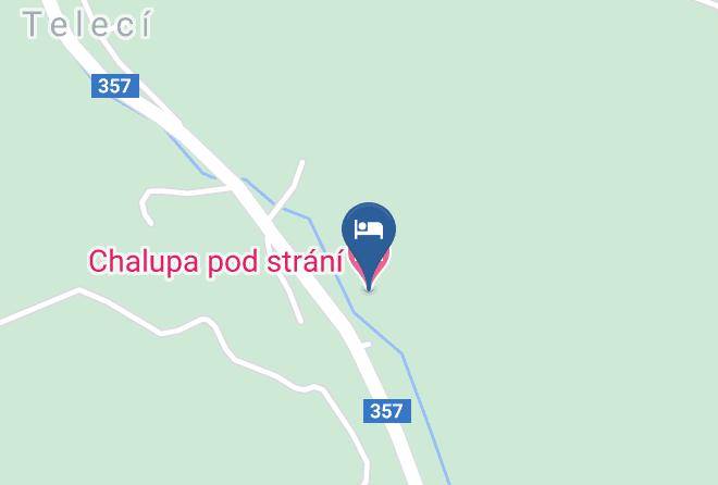Svitavy - Chalupa Pod Strani Maps