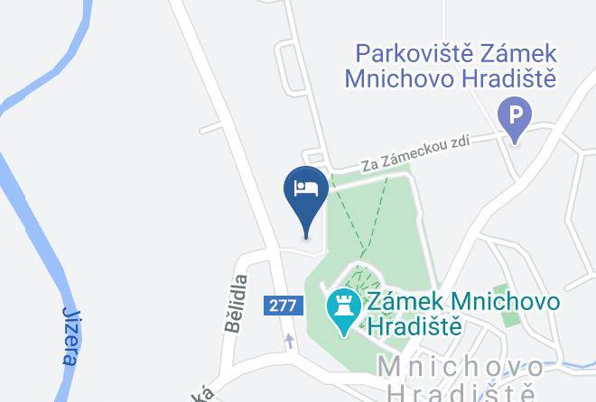 Chalupa Pod Zamkem Map