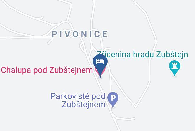 Zdar Nad Sazavou - Chalupa Pod Zubstejnem Maps