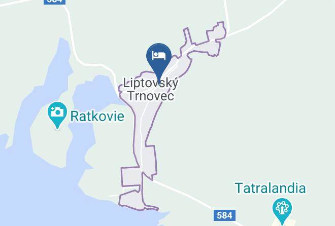 Liptovsky Mikulas - Chalupa Sanba Maps