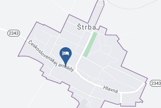 Poprad - Chalupa Strba Maps
