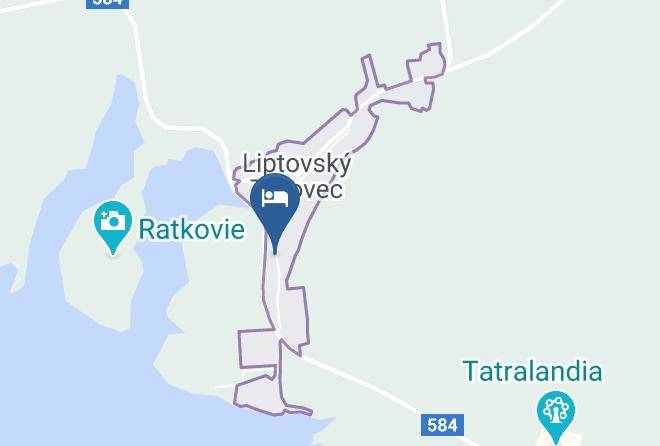 Liptovsky Mikulas - Chalupa U Deda A Babky Maps