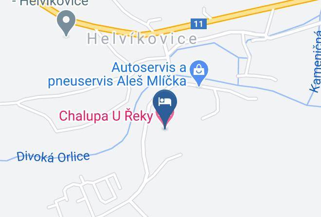Usti Nad Orlici - Chalupa U Reky Maps