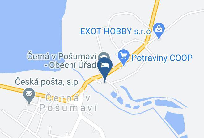 Cesky Krumlov - Chalupa U Sidlu Cerna V Posumavi Maps