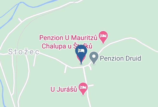 Prachatice - Chalupa U Stefku Maps