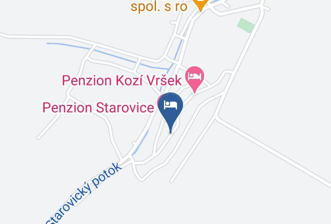 Chalupa Vinny Sklep Starovice Map