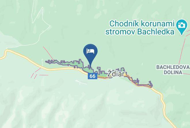 Poprad - Chalupa Za Lesikom Maps