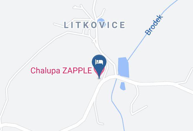 Pelhrimov - Chalupa Zapple Maps