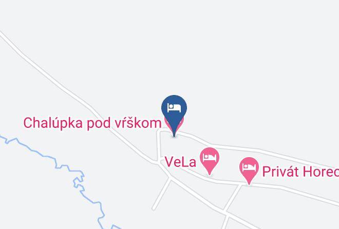 Chalupka Pod Vrskom Map