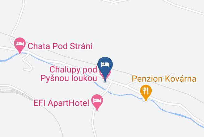 Jesenik - Chalupy Pod Pysnou Loukou Maps