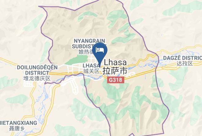 Lhasa - Chamagudao Hotel Maps
