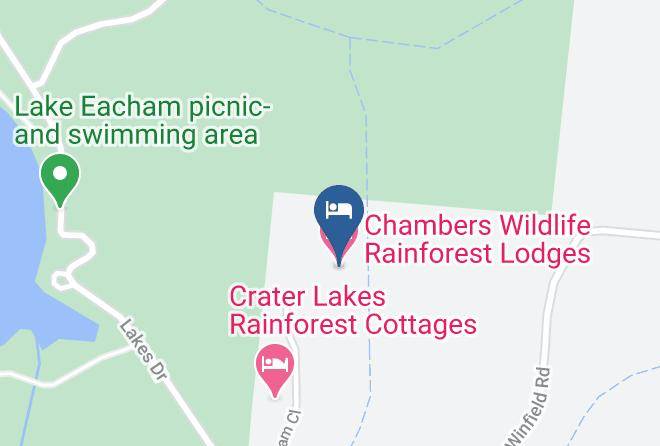 Tablelands - Chambers Wildlife Rainforest Lodges Maps