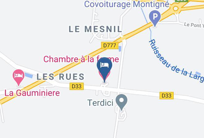 Ille Et Vilaine - Chambre A La Ferme Maps