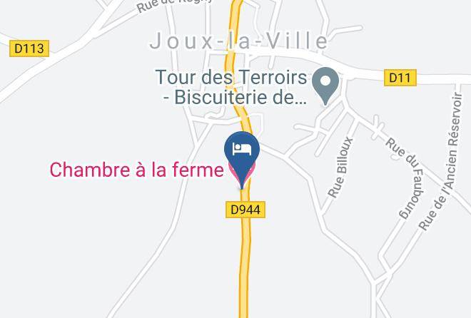 Yonne - Chambre A La Ferme Maps