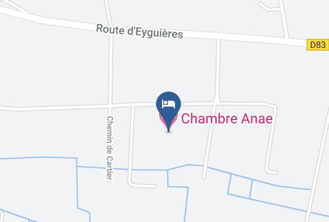 Bouches Du Rhone - Chambre Anae Maps