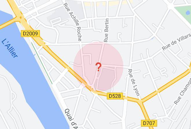 Allier - Chambre Avec Jardin Centre Ville Maps