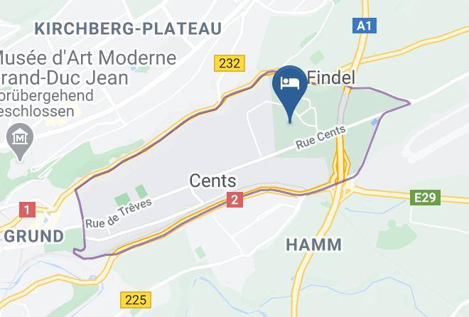 Luxembourg - Chambre Blanche Pour 1 Personne Maps