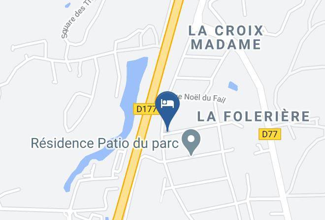 Ille Et Vilaine - Chambre Bruz Kerlann Parc Des Expositions Maps