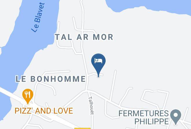 Morbihan - Chambre Chez Particulier Maps