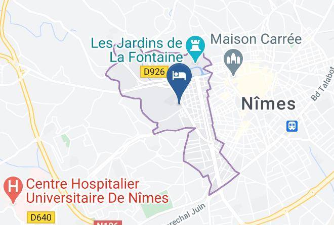 Gard - Chambre Cote Jardin Maps