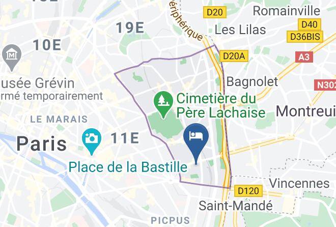 Paris - Chambre D'amis Maps