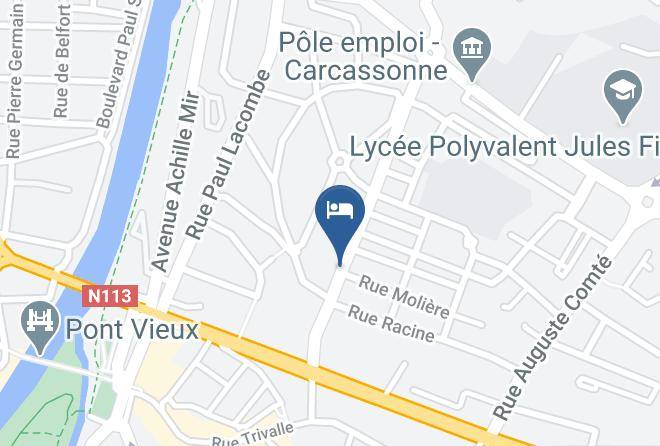 Aude - Chambre D'hote A 2 Pas De La Cite Maps