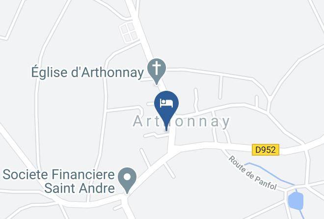 Yonne - Chambre D'hote A Arthonnay Maps