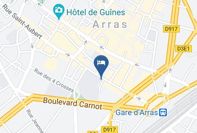 Pas De Calais - Chambre D'hote Arras La Cour Des Carmes Maps