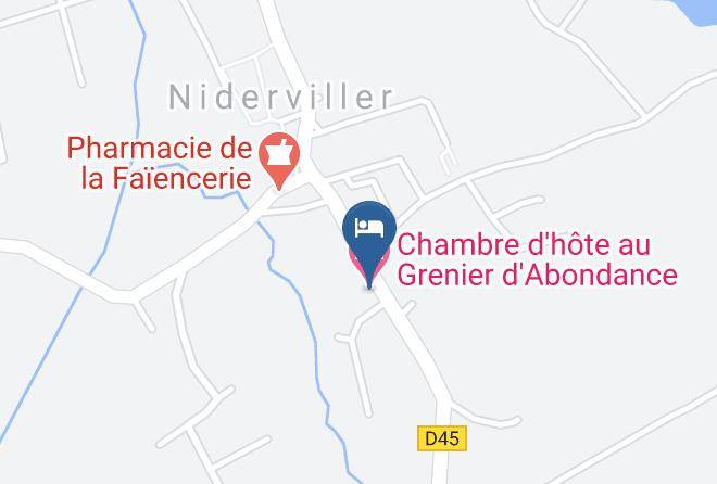 Chambre D'hote Au Grenier D'abondance Map