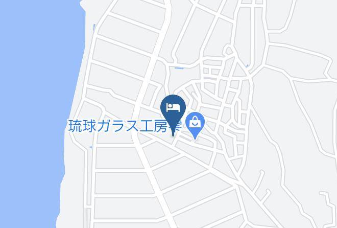 Yomitan Vil Nakagami District - Chambre D'hote Au Japon Tenkei Maps
