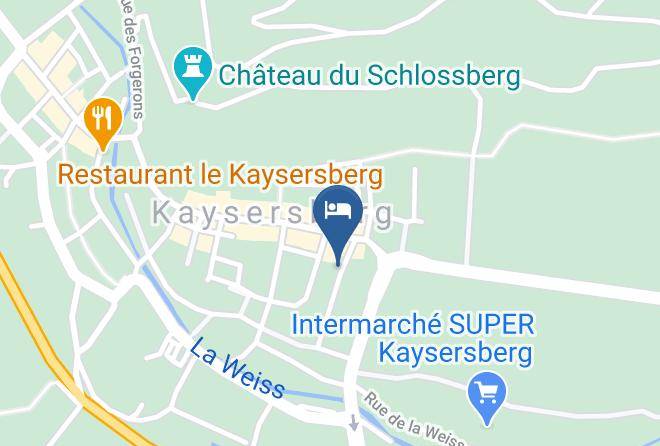 Haut Rhin - Chambre D'hote Chez Laurent Maps