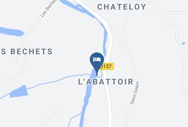 Allier - Chambre D'hote D'herisson Maps