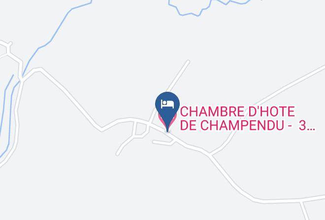 Nievre - Chambre D'hote De Champendu 3 Epis Gite De France Maps
