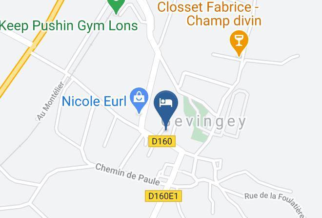Jura - Chambre D'hote De La Bourcette Maps