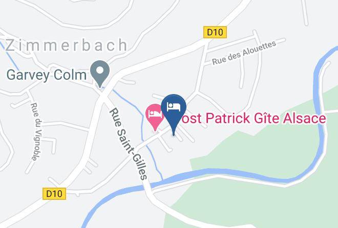 Haut Rhin - Chambre D'hote Du Pflixbourg Maps