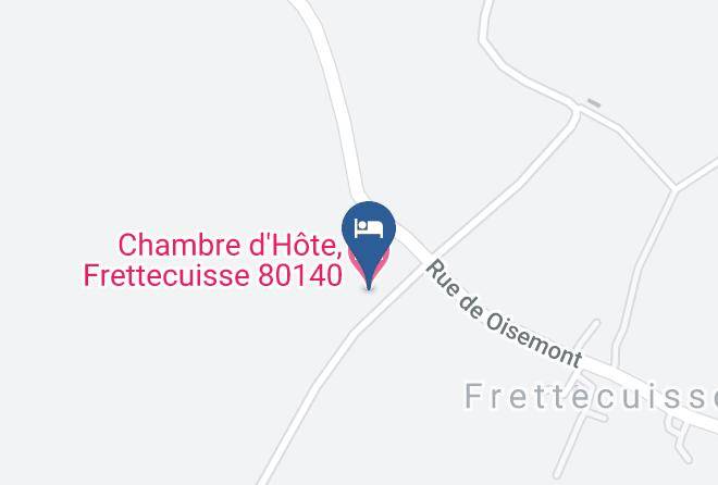Somme - Chambre D'hote Frettecuisse 80140 Maps