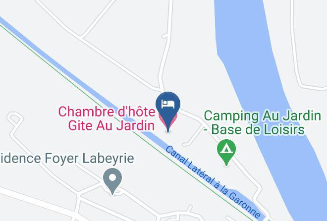 Lot Et Garonne - Chambre D'hote Gite Au Jardin Maps